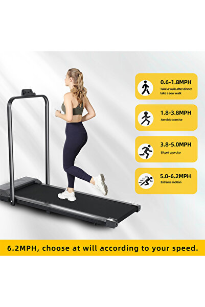 Rovyfota Walking Pad Treadmills Ultra Slim Electric Treadmill Smart Walking Pad Treadmill Machine