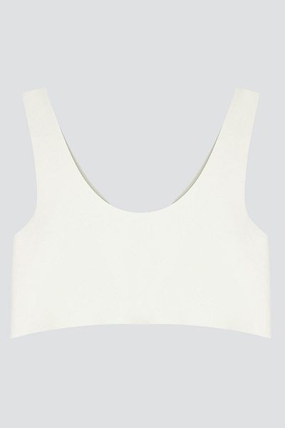 Cottonhill Cream Stitch-Free laser cut bra women's ghost bra with removable pads