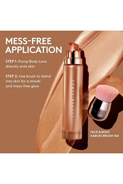 FENTY BEAUTY Body Lava Who Needs Clothes?! 30ML – Radiant Rose Gold Body Luminizer Glow Gel