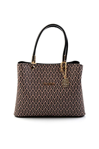 Bambi Vizon Kadın Omuz Çantası C06636221409