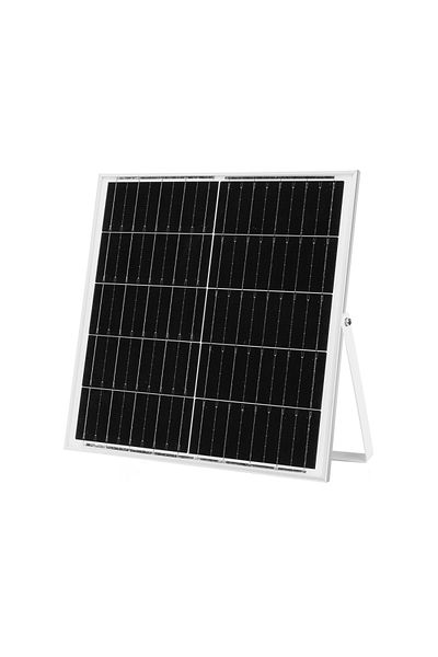 Sofia Concept Powerful Solar Floodlight 200W, 6500K, 2000Lm, IP65, 20000mAh, Solar Panel 20W 22.8×20.7 cm, Gray