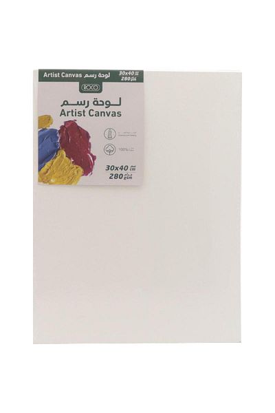 Roco Canvas Panel Board Rectangular Rough Finish 30 X 40cm