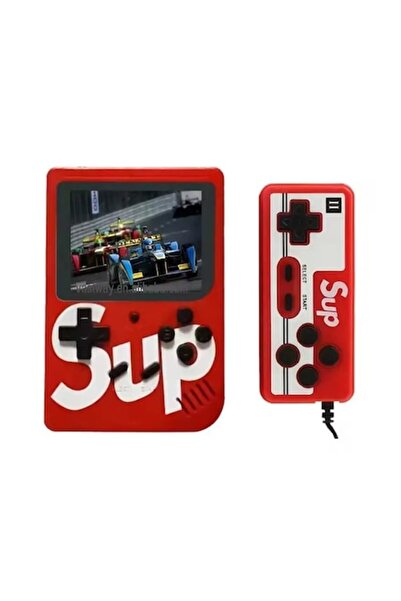 HOZRO Mini consola HOZRO, retro, portabila, 400 de jocuri diferite, 2 Jucator...