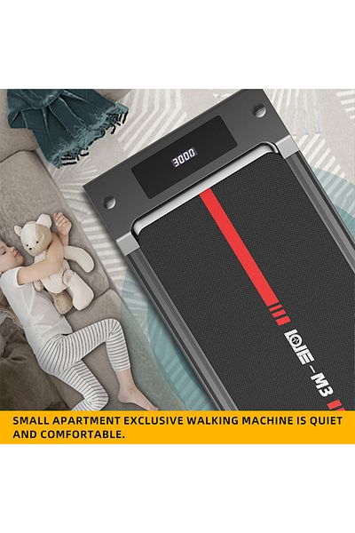 Rovyfota Walking Pad, Folding Treadmill 2 in 1 Under Desk Treadmill of 2.5HP Quiet Desk Treadmill