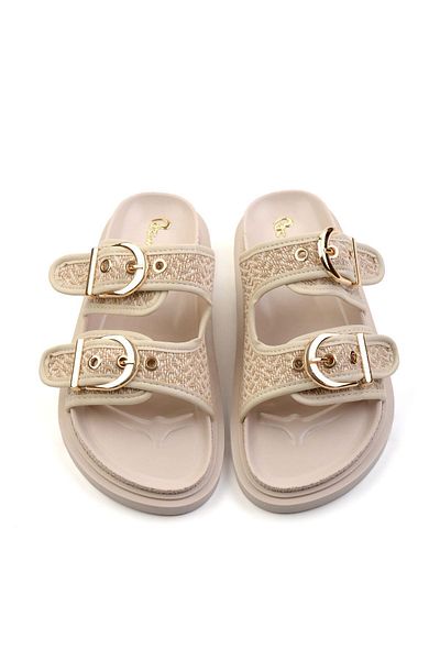 Bambi Beige Women's Slippers K04140222009
