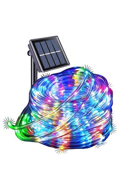 HOZRO Furtun pentru lumină solară LED HOZRO, 10 m, 60 LED-uri, multicolor