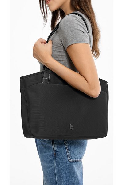 Tomtoc Versatile T23 14 Inch/14L Black Tote Bag Laptop Notebook Shoulder Bag - T23S1D1