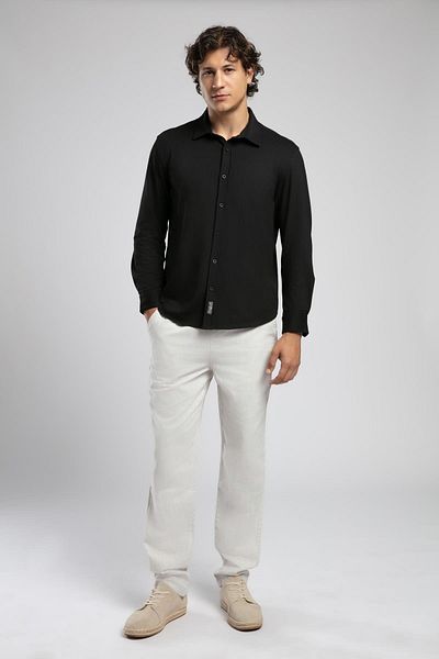 Lee Cooper Ανδρικό μακρυμάνικο πλεκτό πουκάμισο Joles
