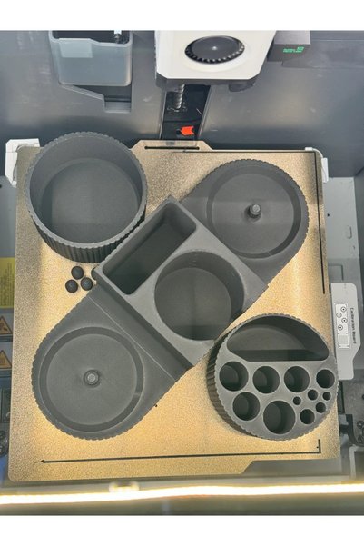 Generic Brand Organizator rotativ pentru machiaj