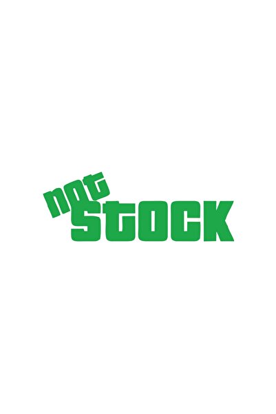 Reysa Tasarım Not Stock Car Sticker 17X17 cm Green