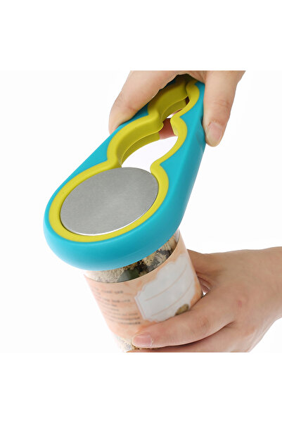 Generic Can and Bottle Opener - Blue