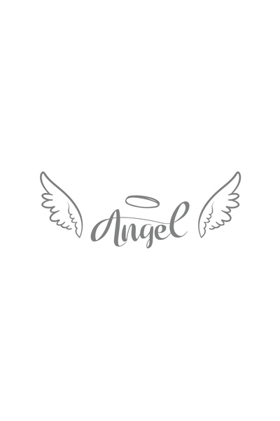 Reysa Tasarım Angel Sticker 17X17 cm Gray