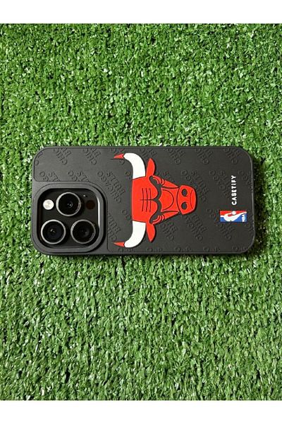 Chicago Bulls Chicago Bulls phone case compatible with iPhone 13 PRO, black
