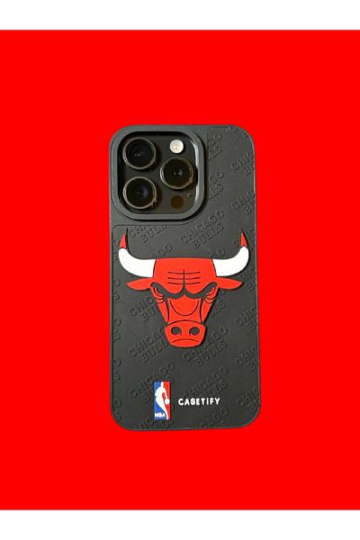 Chicago Bulls Chicago Bulls iPhone 15 case, black