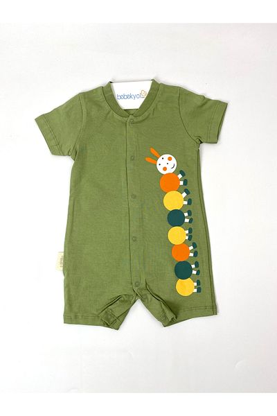 bebekyol Summer Baby Rompers with Caterpillar Figure