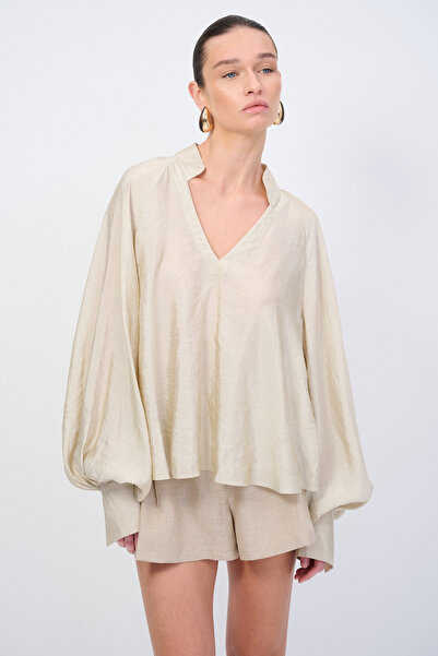 Love My Body Moda Tutkusu V Yaka Bluz