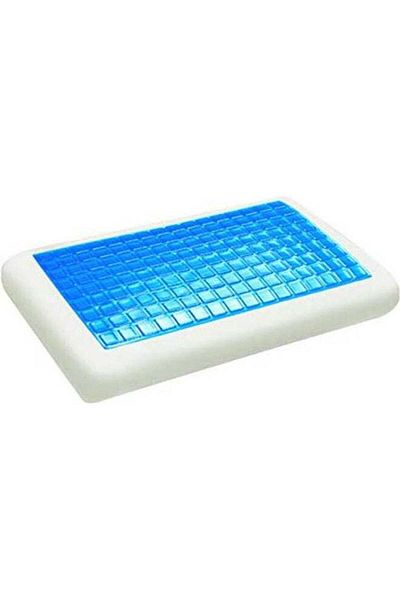 Generic Moon Cool Gel Memory Foam Pillow cotton_blend Blue 40X70cm