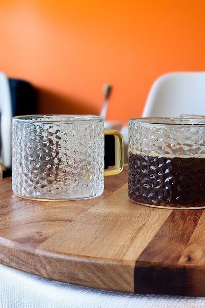 LUMİNA 6 Pcs 150 ml Tea Coffee Espresso Glass Cup Cup