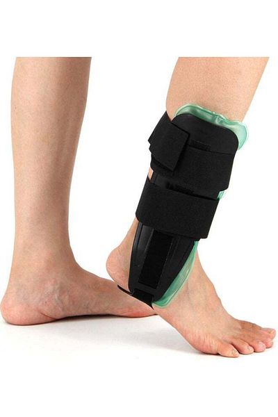 Generic Adjustable Ankle Splint Stabilizer Support for Sprains and Arthritis Pain Relief
