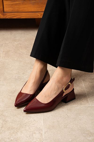 eformoda by emre yılmaz Pantofi cu toc clasic de 5 cm de damă 7115