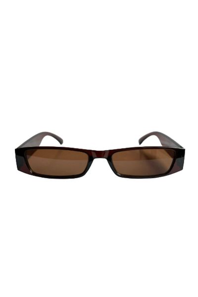 Aqua Di Polo 1987 West Coast Brown Women's Rectangle Sunglasses Apsn013602