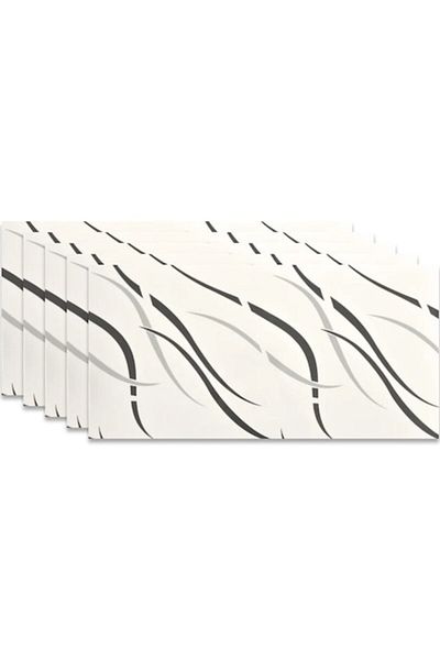 HOZRO Set 100 x Plăci autoadezive imitație marmură HOZRO, Model abstract, Suprafață 18 m², PH002