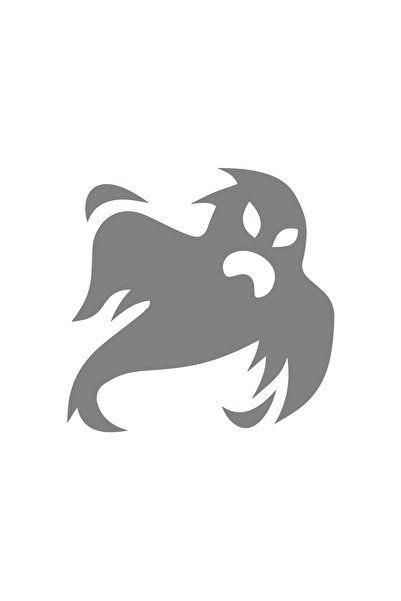 Reysa Tasarım ملصق شبح 17x17 سم رمادي