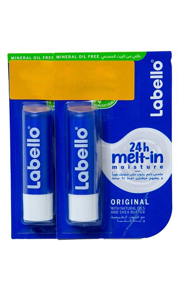 LABELLO Lip Care Original Duo Pack – 2 X 4.8g | Moisturizing Lip Balm For Daily Use
