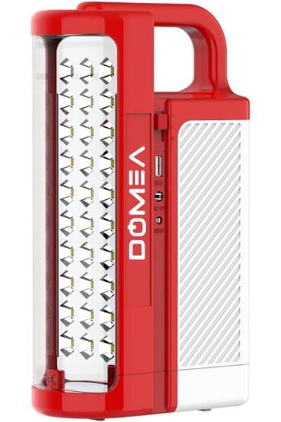 DOMEA Rechargeable LED Emergency Light With 2 Light Mode, 700 Lumen Brightness, 4000mAh Battery & Ma