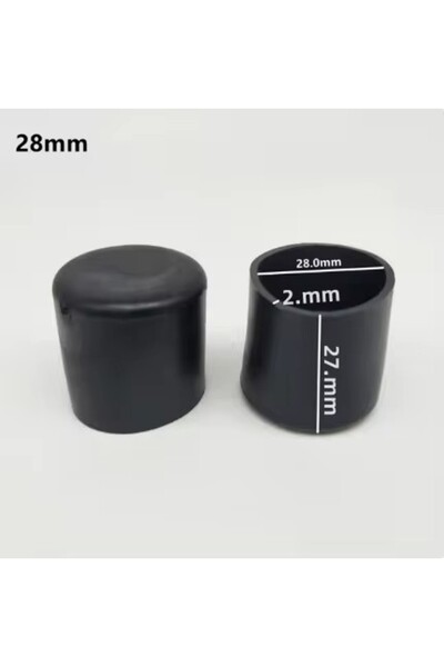 Choice7 8 Pcs 28mm Round Chair Leg Pad 6-32mm Furniture Leg Table End Plug Pv...