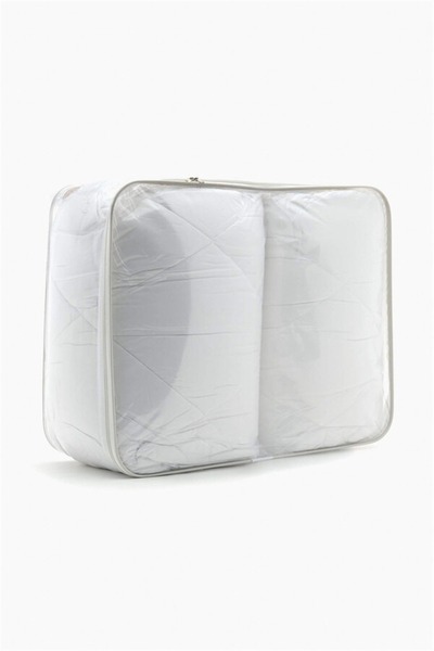 YÜNTEKS Crystal Double Micro Quilt Buy 1 Get 1 Free - White