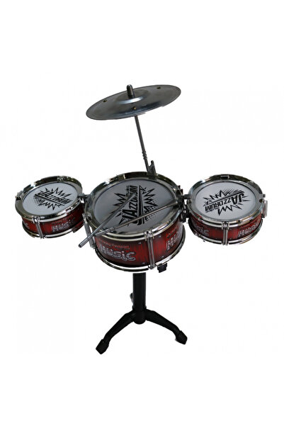 dalimag Set Tobe Pentru Copii, 3 Piese, 2 Bete, Culoare Rosu, 42 cm