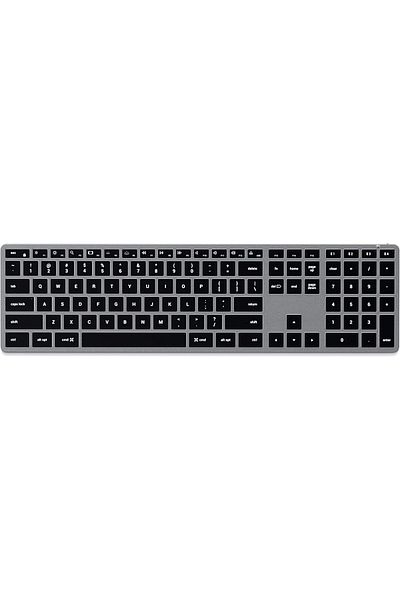Satechi Slim X3 Bluetooth Backlit Keyboard With Numeric Keypad – Illuminated Keys & Multi-Device S