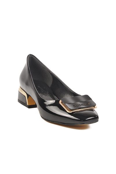 AYAKMOD Black Patent Leather Women's Evening Dress Shoes 88924550 Z