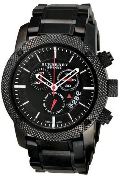 BURBERRY BU7703 Mens Digital Stainless Steel Watch