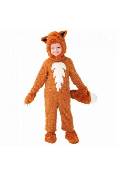 dalimag Fox Costume for Children, 75 cm, Brown