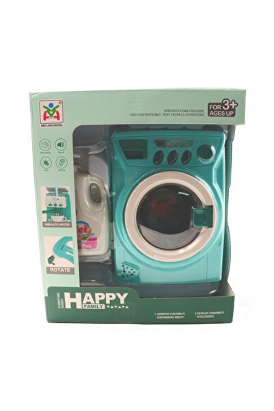 dalimag Πλυντήριο ρούχων παιχνίδι, που λειτουργεί με μπαταρία, πλαστικό, πράσ...
