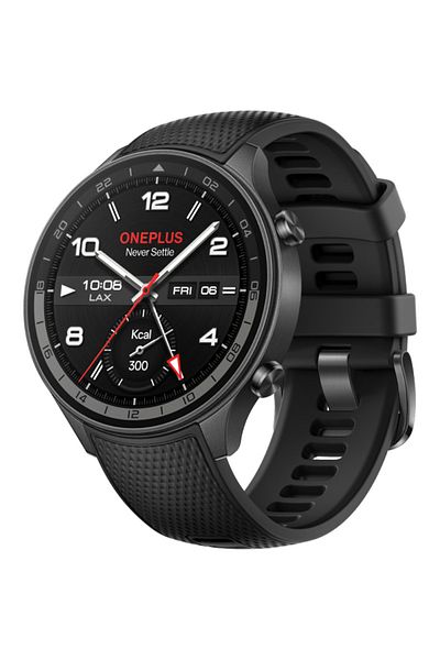 Oneplus Smartwatch OnePlus Watch 2R, 46mm, GPS, NFC, Bluetooth, Wi-Fi, Gunmetal Gray