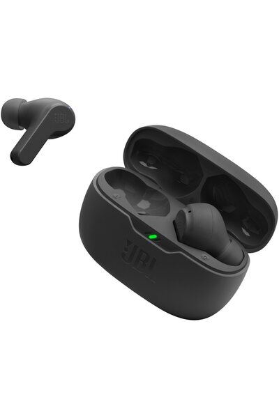JBL Casti In-Ear JBL Wave Beam, True Wireless, Bluetooth, Deep Bass, Carcasa de incarcare, Black