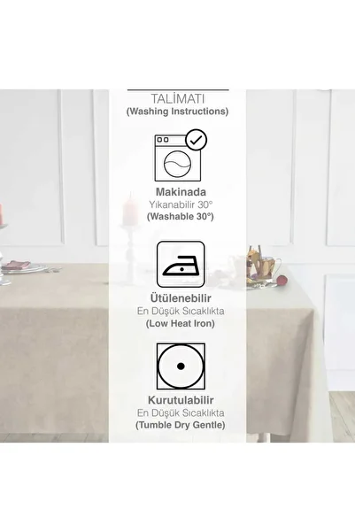 MissPul Daily Series Stain-Resistant Thick Table Cloth Table Cloth Picnic Cloth