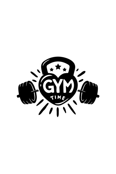 Reysa Tasarım Gym Fitness Black 17X17 cm