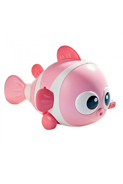 dalimag Детска играчка - Модел на риба, Колелото се движи напред, Бяла/Розова...