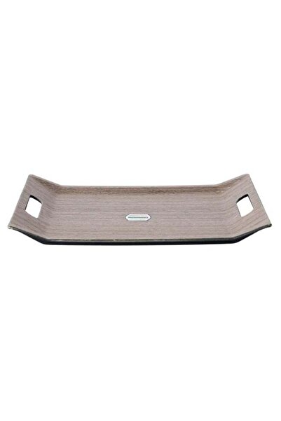 007 Royal Ford Wooden-Finish Serving Tray - Brown - 37 × 28 cm