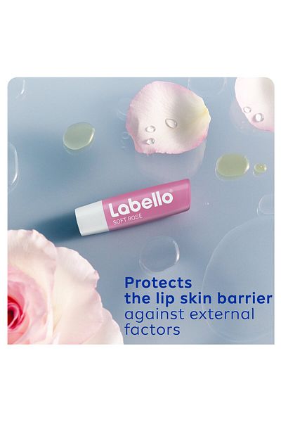 LABELLO Lip Balm Moisturising Lip Care Soft Rose 4.8 g