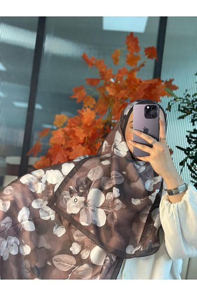 Oxygen Scarfs Wild Rose Cotton Silk Shawl-10007