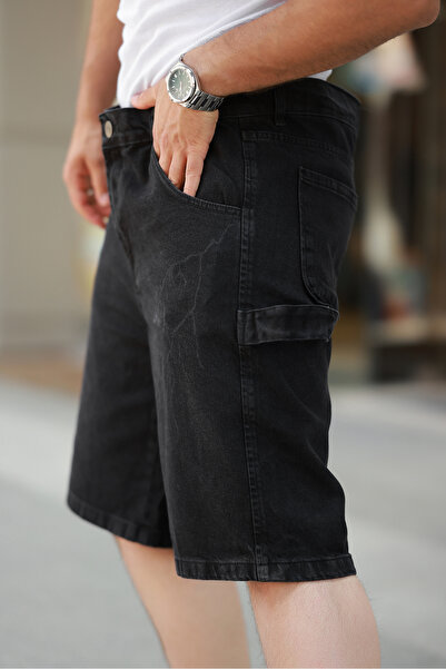 comstar Erkek Bol Paça Baggy Kot Şort