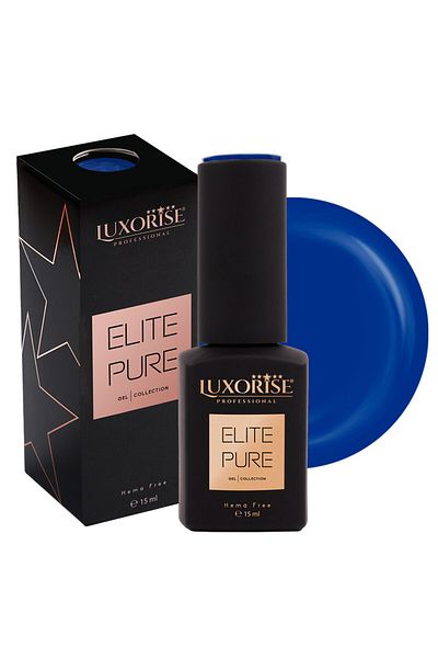 LUXORISE Oja semipermanentă Hema Free LUXORISE ELITE PURE - Royal Sapphire, 15ml