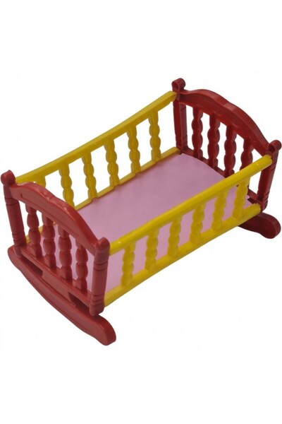 dalimag Patut jucarie, rosu, stickere, 15 x 8 cm