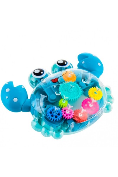dalimag Jucarie interactiva pentru copii, Model crab, Plastic, cu lumini, 2 a...