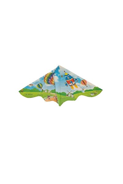 dalimag Multicolored kite, hot air balloon model, hang glider type, 100 x 120cm